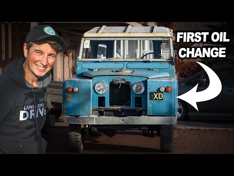 Видео: Реставрация Land Rover серии 2A — Часть 9.9. Система охлаждения и первая замена масла