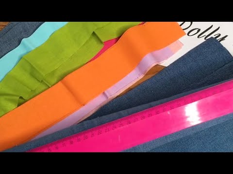 Видео: Из старых джинсов - новая идея, справится даже новичок DIY мастер-класс