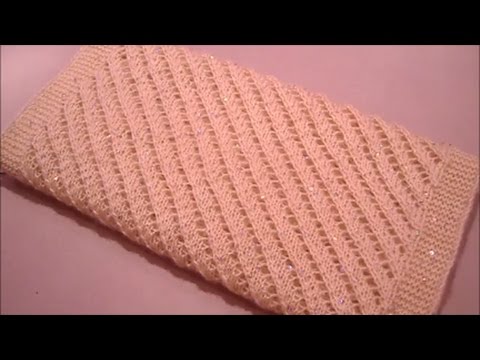 Видео: Весенний шарф-снуд