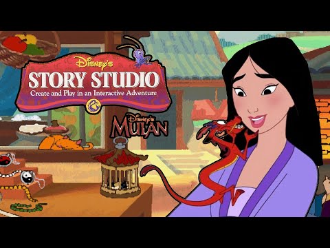 Видео: [PS1] Disney's Story Studio: Mulan | Полное прохождение без комментариев