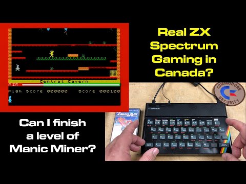 Видео: ZX Spectrum Gaming — первый практический опыт