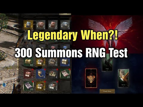 Видео: Легенда об Имире: Когда же легендарный?! - 300 призывов для теста случайного числа