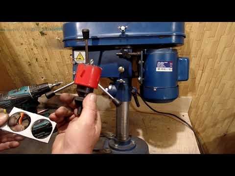 Видео: Доработка сверлильного станка