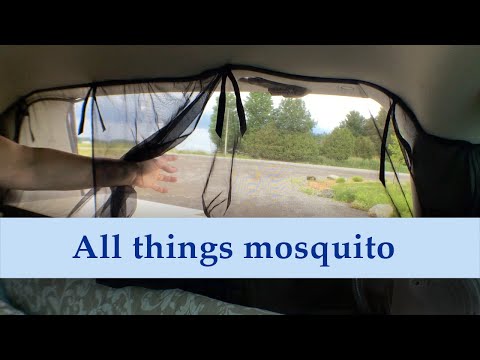 Видео: Всё о комарах: сетки для окон, дверей и многого другого для минивэнов и кемперов