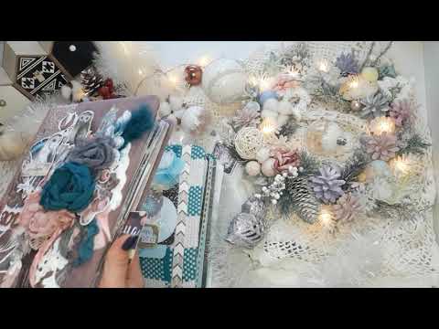 Видео: Декабрьский дневник/ December Daily: варианты сборки дневника