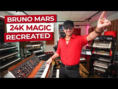 Видео: Воссоздание «24K Magic» Бруно Марса (в беспроводных наушниках)