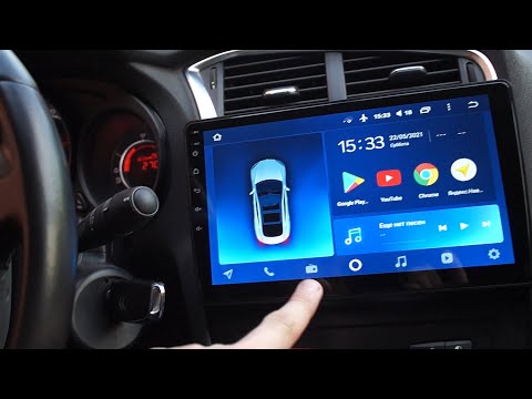 Видео: Новейшая Andriod магнитола Ситроен С4