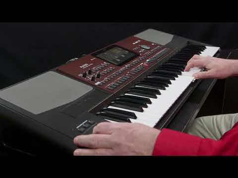 Видео: KORG PA700 видео инструкция Часть 2: Звуки