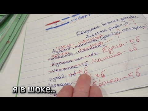 Видео: и это Маша... проверка тетрадей по родному языку///за 28.12.24/// каникулы☺