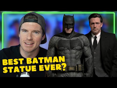 Видео: Это лучшая статуя Бэтмена Бена Аффлека? | JND 1/3 Бэтмен и Брюс Уэйн