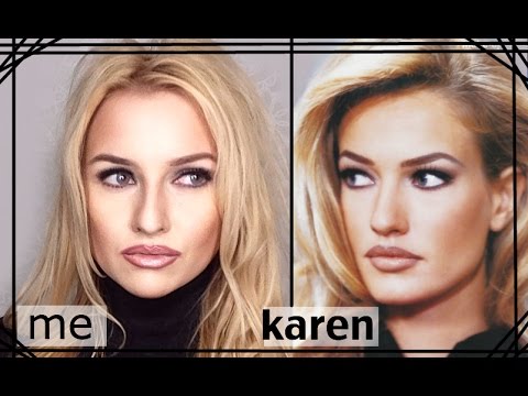 Видео: Преображение Карен Мюлдер с помощью макияжа
