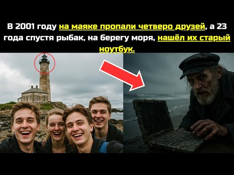 Видео: В 2001 году на маяке пропала друзья, а 23 года спустя рыбак, на берегу моря, нашёл их старый ноутбук
