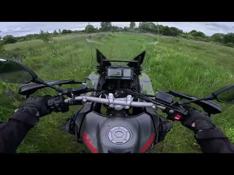 Видео: Yamaha Super Tenere. Лиственный лес, 27.06.2025 г.