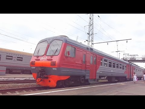 Видео: Белореченск - Армавир-II-Туапсинский. Эд9м