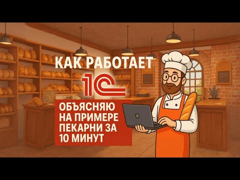 Видео: Как работает 1С? Объясняю на примере пекарни за 10 минут