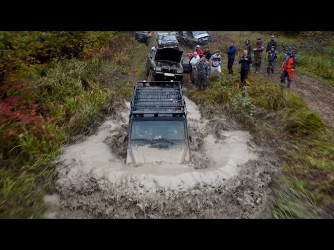 Видео: БЕЗДОРОЖЬЕ в Софрино || ВОЛГА 4х4, ЕГЕРЬ на UZ, ГАЗ 69, НИВЫ, УАЗы, Mercedes G-Class. ДО НОЧИ...