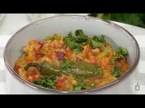 Видео: Идеално съчетание на зеленчуци и ориз в една чиния! ДОБРУДЖАНСКА ЯХНИЯ, ЗЕЛЕНЧУЦИ С ОРИЗ