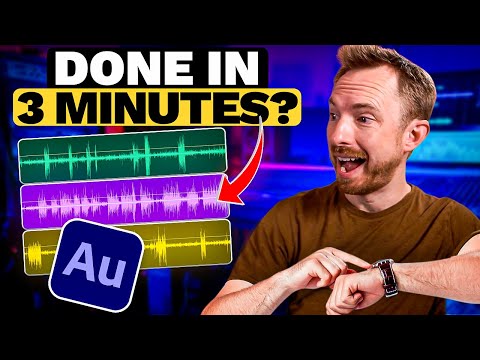 Видео: Советы по редактированию подкастов, которые экономят часы (удаление тишины и отключение микрофонов)