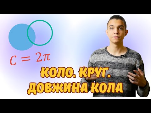 Видео: Коло. Довжина кола. Круг | Математика 6 клас