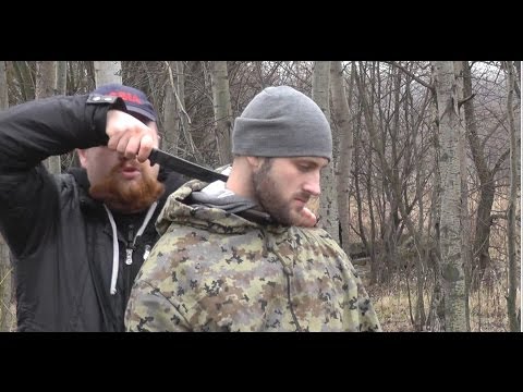 Видео: Сборы КНБ, лекция Дёмушкина. Принципы защиты от внезапного нападения. С ножом против толпы.
