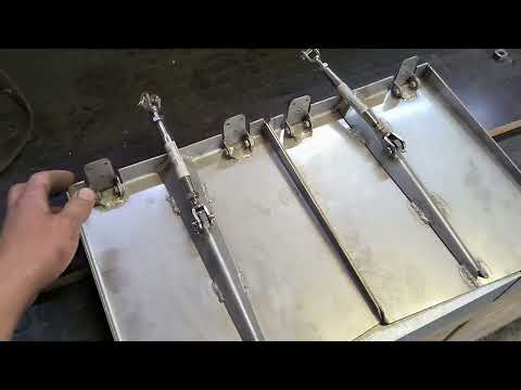 Видео: транцевые плиты из нержавеющей стали.
