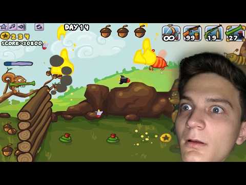 Видео: Ностальгируем в старой онлайн игре ▶️ Defend Your Nuts 🐿️