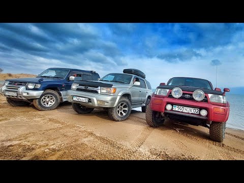 Видео: Новая рубрика, всем к просмотру, Toyota 4runner 185  5vz,  mitsubishi pajero 2, 3.5 Toyota surf 185