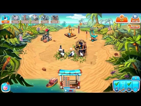 Видео: Farm Frenzy: Heave Ho only GOLD (level 5) Walkthrough gameplay Веселая ферма. Все на борт! Уровень 5