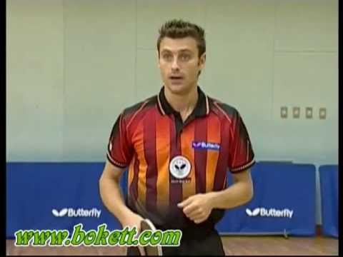 Видео: Kalinikos Kreanga ~ backhand topspin‬‏ (топспин слева)