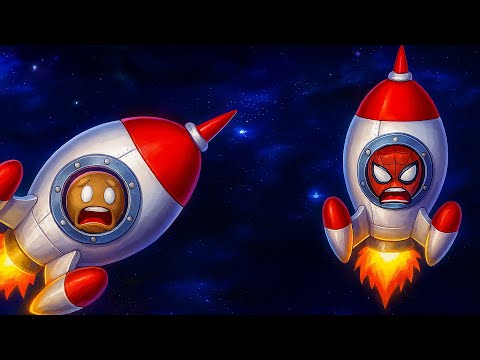 Видео: Космическая миссия против приятеля-паука — Kick The Buddy