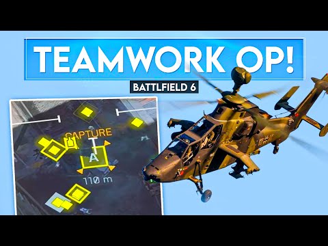 Видео: Мы ЗЛОУПОТРЕБИЛИ «Командную работу» штурмовых вертолётов в Battlefield 6... (158-2)