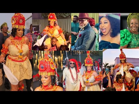 Видео: Полное видео традиционной свадьбы Ив Эсин и ее мужа из Ганы (звезды блистала на свадьбе)