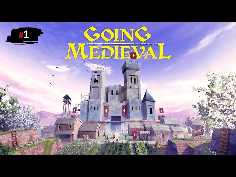 Видео: Going Medieval◽ Прохождение ◽ [Часть 1] Начало выживания...СТРОИМ ПОГРЕБ