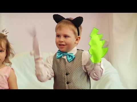 Видео: "Весняне свято з котиком Мурчиком" (ясельна група).