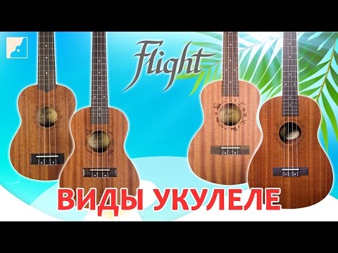 Видео: Виды укулеле и их отличия: сопрано, концерт, тенор, баритон. Какую укулеле выбрать