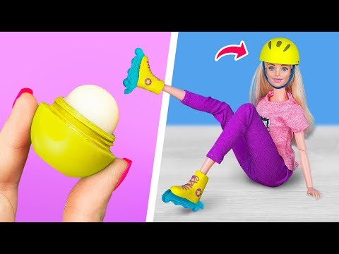 Видео: Мебель и аксессуары для Барби из старой косметики – 10 идей