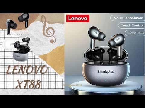 Видео: Беспроводные наушники Lenovo xt88