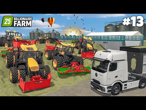 Видео: Непрерывное уплотнение в течение 24 часов для достижения 100% результата | Ферма миллиардера | Fa...