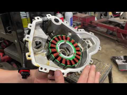 Видео: Polaris Ranger 570, UTV, как заменить статор, катушку, аккумулятор разряжается и не держит заряд
