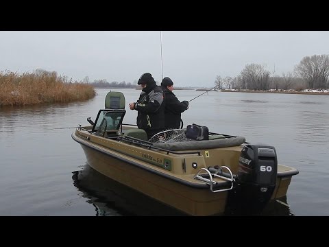 Видео: Рыбалка на катере Angler PRO 5.0