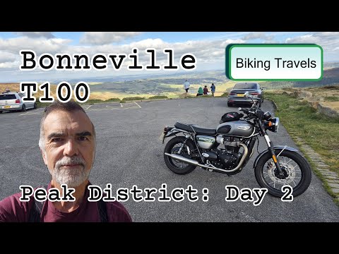 Видео: День 2 — Пик-Дистрикт Бонневиль T100 — Отличный день