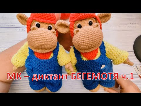Видео: МК-диктант на Бегемота из "Ну, погоди" часть 1.