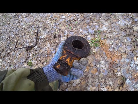 Видео: Не фартануло, но задел остался. Докопал ранее найденный металл в делянке