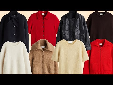 Видео: Новинки з H&M 2025 🍁 Примірка осінніх светрів
