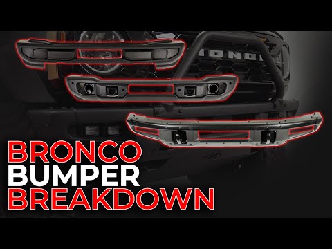 Видео: РАЗБОРКА БАМПЕРА BRONCO — Различия между стандартным, совместимым и модульным вариантами