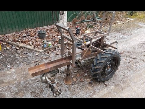 Видео: Трактор 4х4 ч4