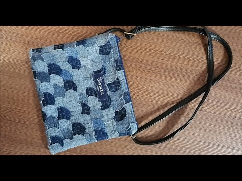 Видео: Сумка из старых джинсов #22.
