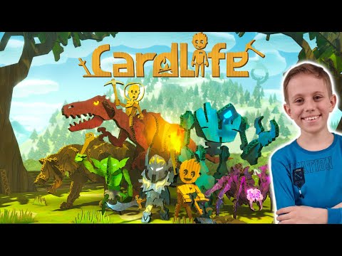 Видео: Забавный герой в КАРТОННОМ МИРЕ - Даник играет в CardLife