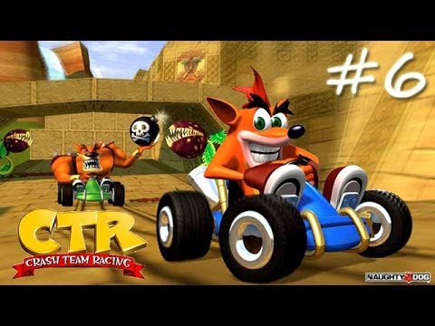 Видео: Прохождение Crash Team Racing #6 - Затерянные руины (монетки и реликвии)