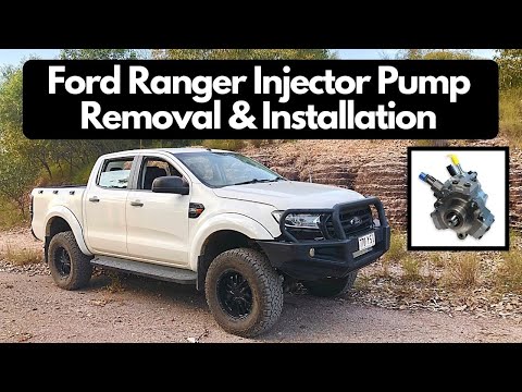 Видео: Снятие и установка инжекторного насоса Ford Ranger (двигатели 3.2 и 2.2)